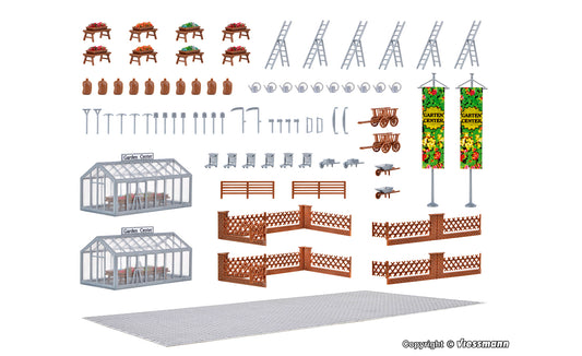 Vollmer 43644 Garden Centre Kit HO