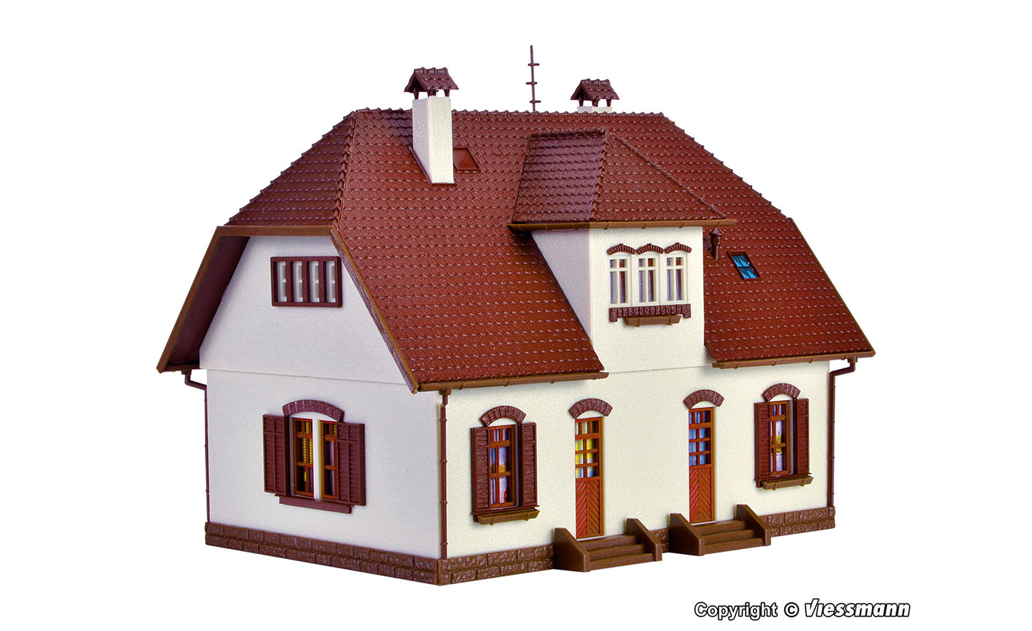 Vollmer 43657 Settlement House Kit HO