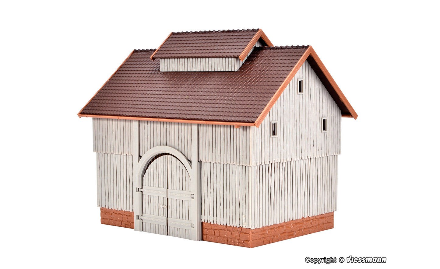 Vollmer 43727 Barn with Floor and Beams Kit HO