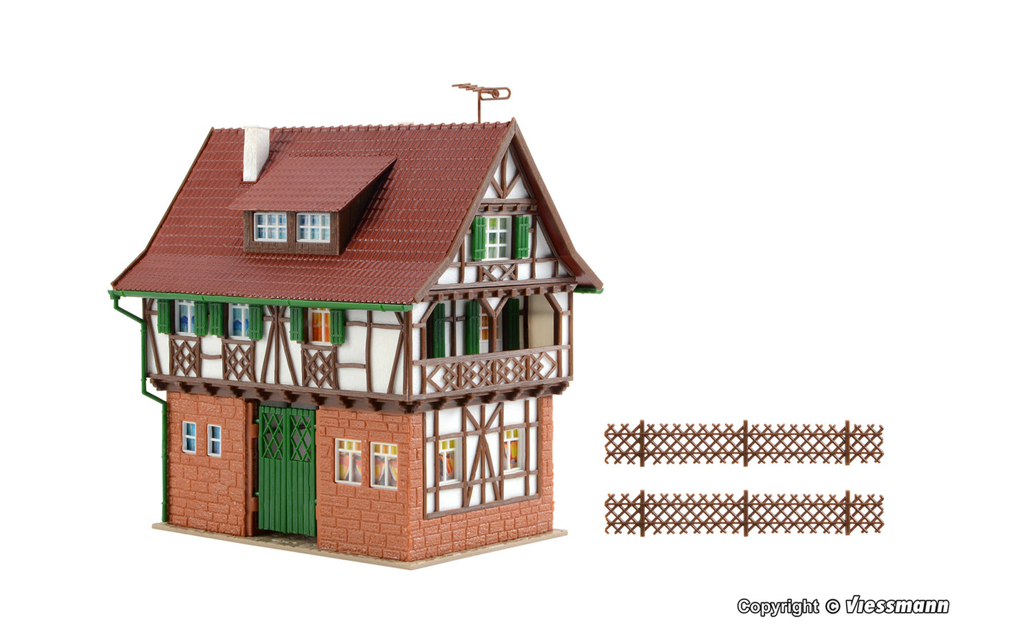 Vollmer 43734 Tanners House Kit HO