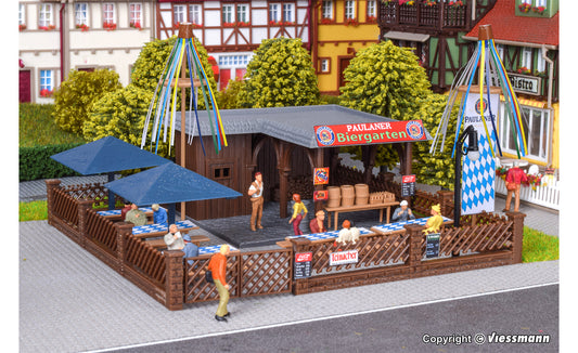 Vollmer 43784 Beer Garden with Accessories Kit HO