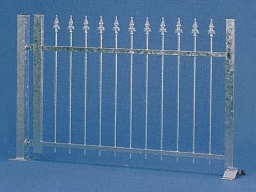 Vollmer 45008 Aluminium Iron Fence 192x0.1x1.1cm Kit HO