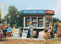 Vollmer 45134 Newspaper Kiosk Kit HO