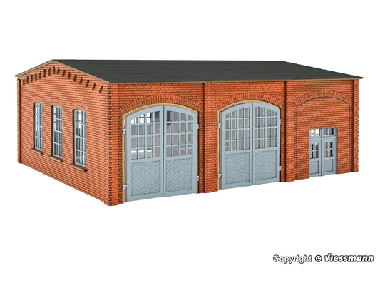 Vollmer Truck Workshop Polyplate Kit HO Gauge VO45642