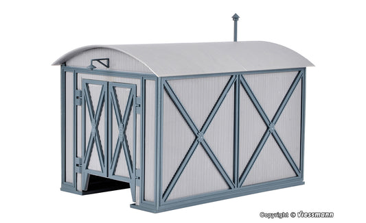 Vollmer 45761 Single Track Kof Locomotive Shed Kit HO