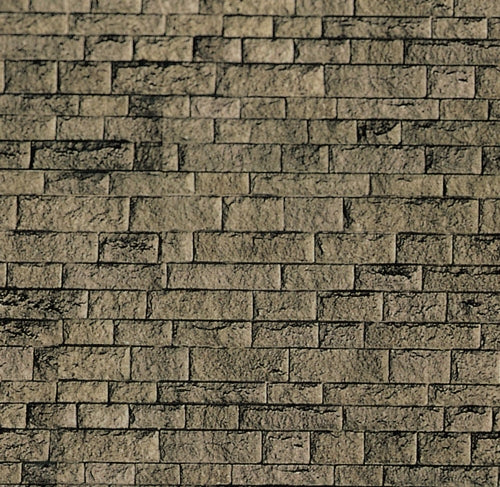 Vollmer 46049 Natural Cut Stone Cardboard Sheet 25x12.5cm (10) HO