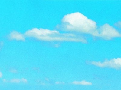 Vollmer 46112 Setting Clouds Background Sheet 266x48cm HO