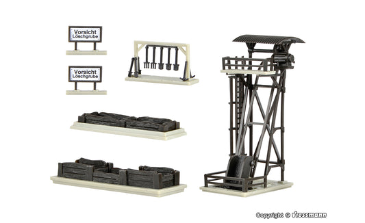 Vollmer 47551 Slag Loader with Dump Kit N Gauge