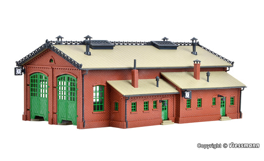 Vollmer 47608 Double Track Locomotive Shed Kit N Gauge