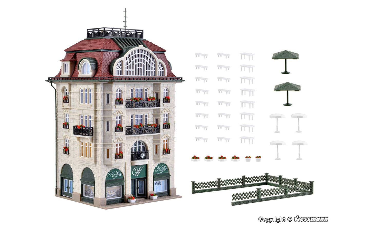 Vollmer 47663 Vienna Café Kit N Gauge