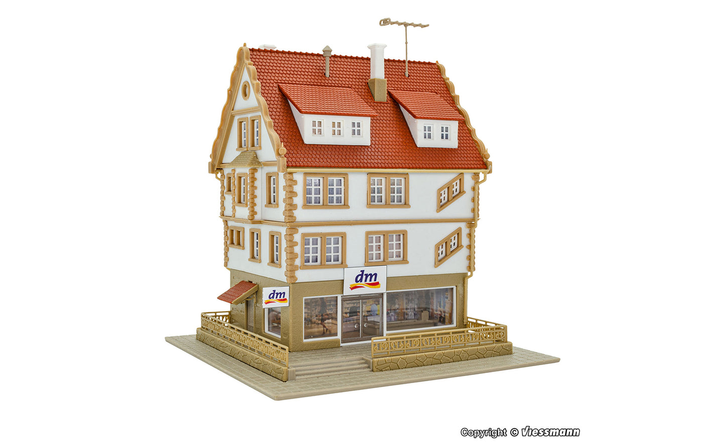 Vollmer 47664 DM Drug Store Kit N Gauge