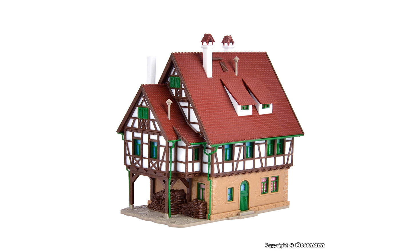 Vollmer 47730 Half Timbered Farmhouse Kit N Gauge