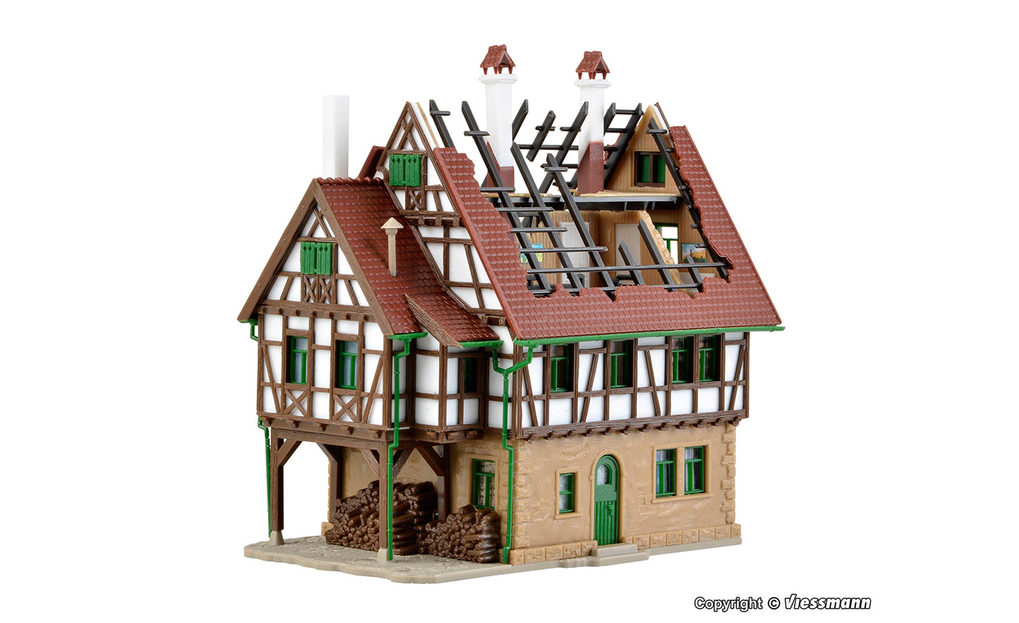 Vollmer 47738 House on Fire Kit N Gauge