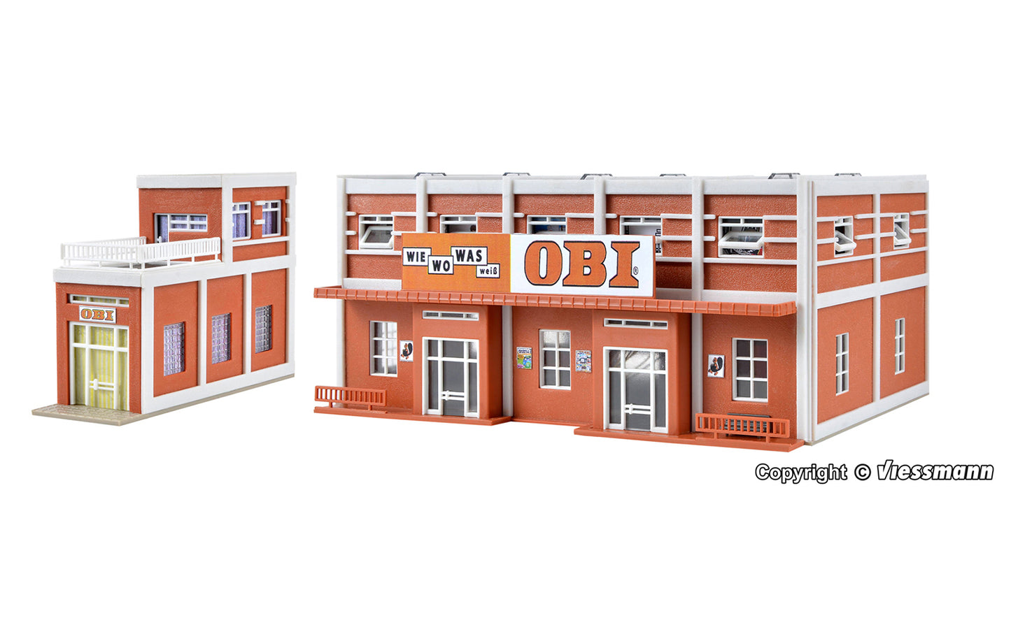 Vollmer 47795 OBI Hardware Store Kit N Gauge
