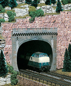 Vollmer 47812 Double Track Tunnel Portal (2) N Gauge