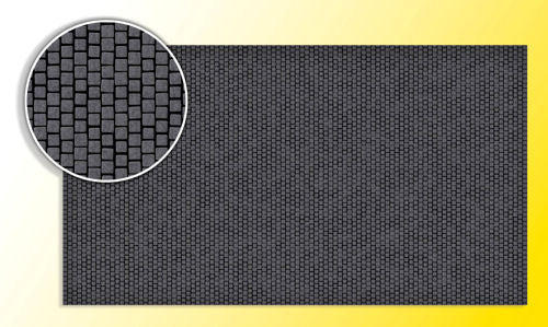 Vollmer 48248 Stone Art Cobblestone Plate 16.3x28cm HO