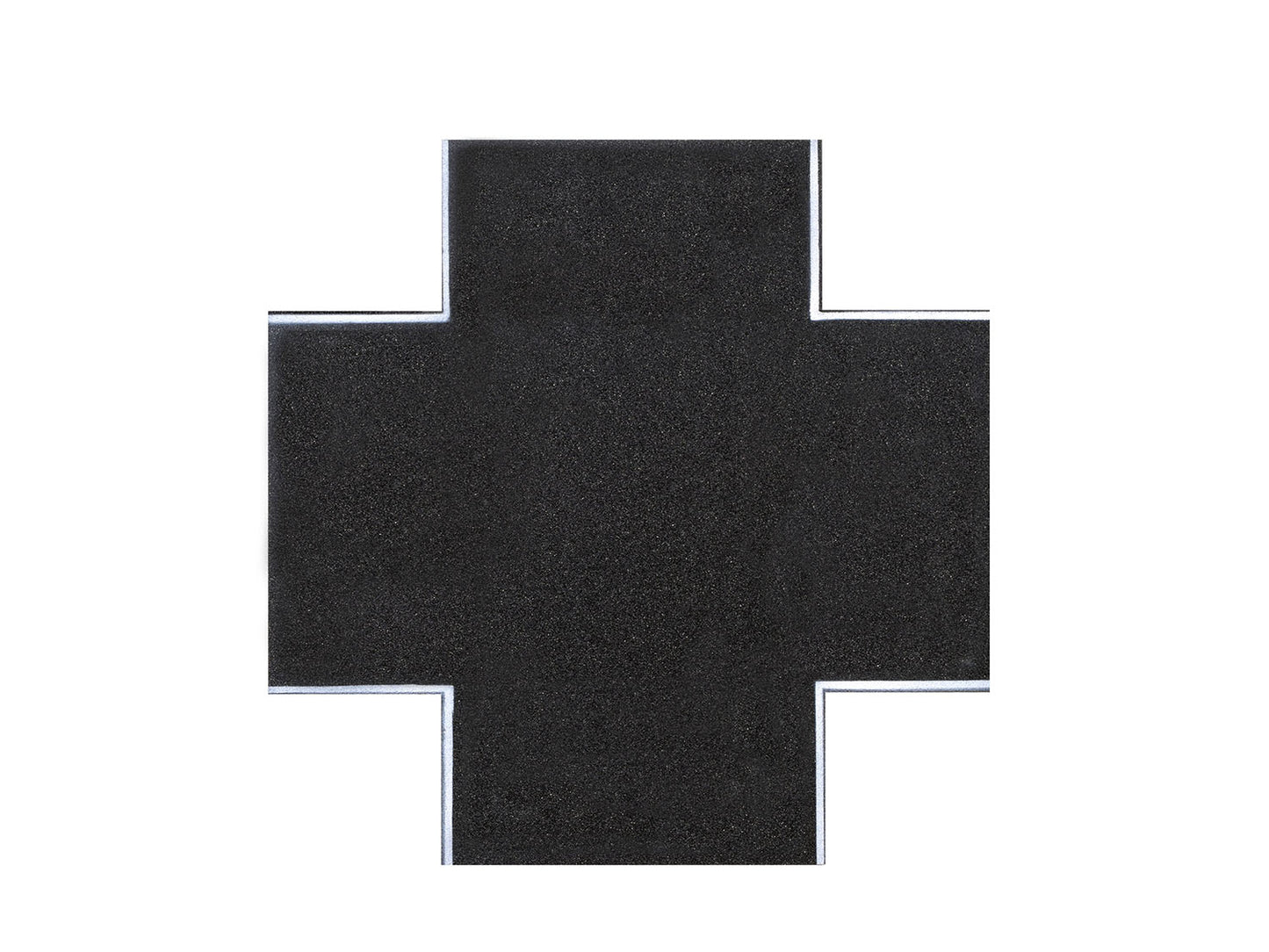 Vollmer Stone Art Asphalt Crossroads w/Groove for Magnetic Tape VO48292 HO Gauge