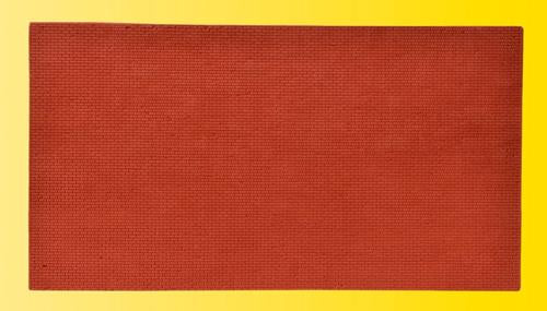 Vollmer 48722 Stone Art Weathered Red Brick Wall Plate 54x16.3cm O Gauge