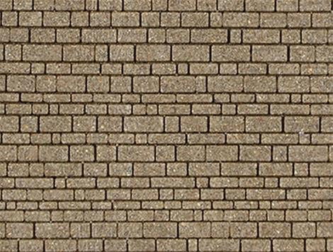 Vollmer 48724 Stone Art Crushed Stone Wall Plate 54x16.3cm O Gauge