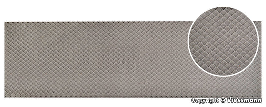 Vollmer 48732 Stone Art Roof Plate Slate 54x16.3cm G Gauge