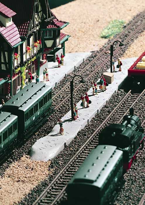 Vollmer 49525 Neuffen Platform Kit Z Scale