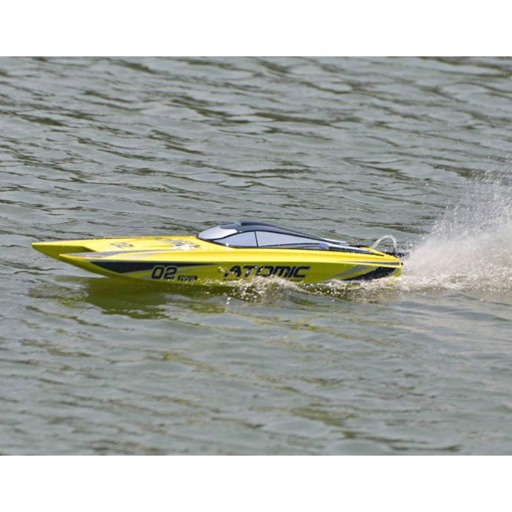 Volantex 79240 Atomic Cat 70 Brushless ARTR RC Racing Boat - Yellow