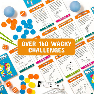 Beat That! The Bonkers Battle of Wacky Challenges Party Game Age 9+