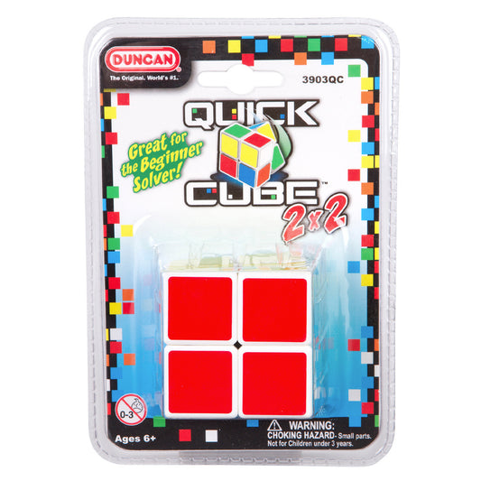 Duncan Quick Cube 2x2 Speed Cube Solving Game Age 6+