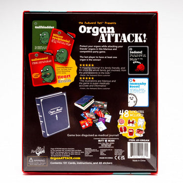 Organ ATTACK! New Edition Party Card Game