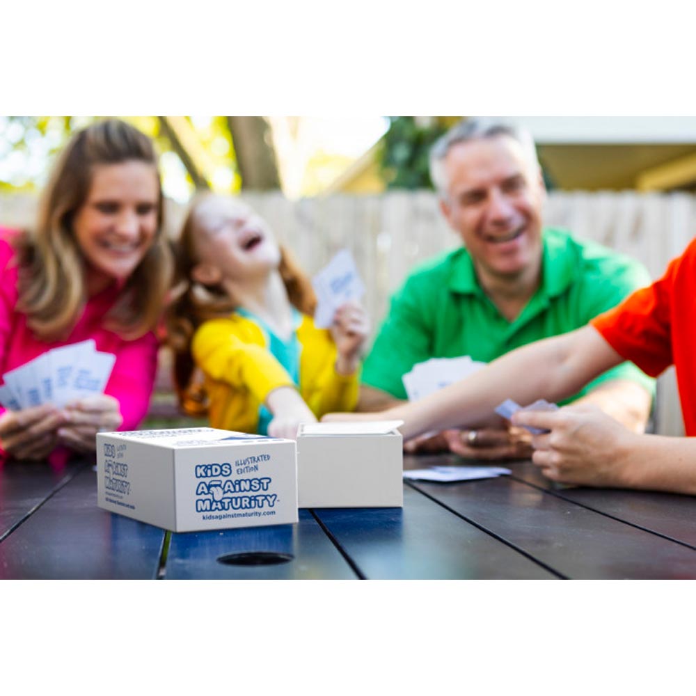 Kids Against Maturity - Illustrated Edition Party Card Game