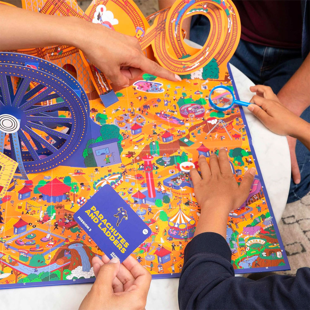 Search Party: Chaos at the Park - A Family 3D Search Board Game