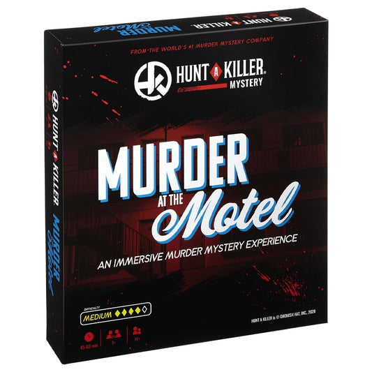 Hunt a Killer: Murder at the Motel - Immersive Murder Mystery Board Game Age 14+