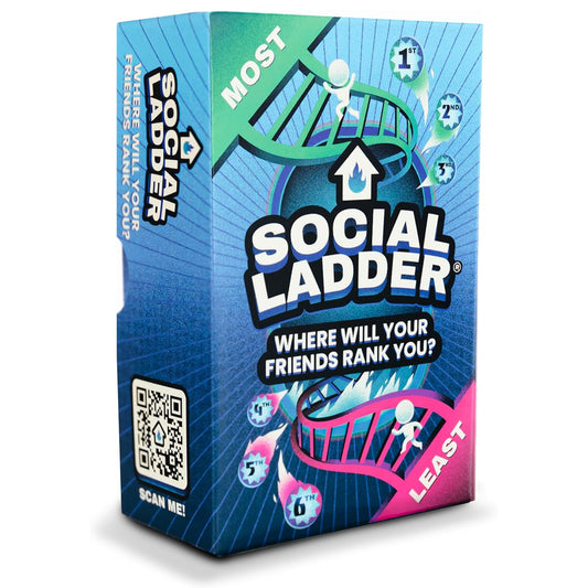 The Sidemen SOCIAL LADDER Party Card Game Age 16+ 2-8 Players