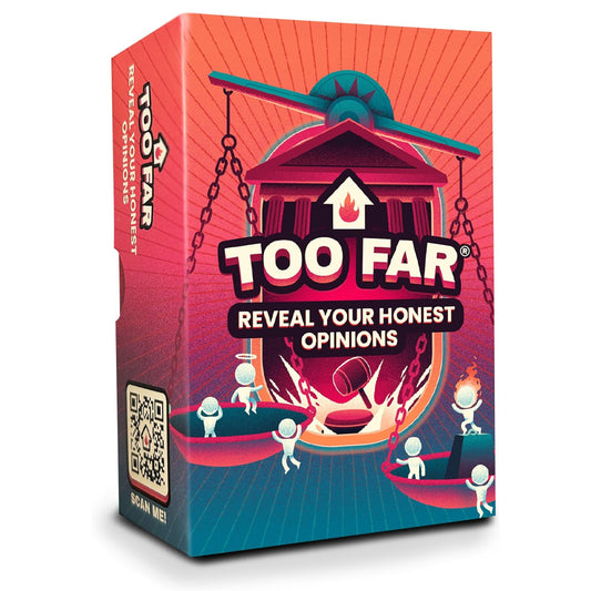 The Sidemen TOO FAR Party Card Game Age 16+ 2-8 Players
