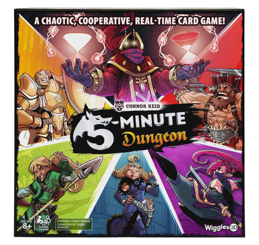 5 Minute Dungeon Card Game - 2-5 Players Age 8+