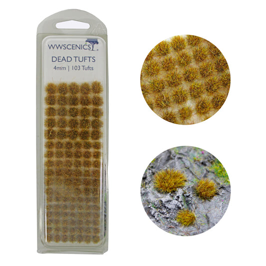 WWScenics Dead Tufts 4mm x103 Model Rail Scenics W3T-DE4