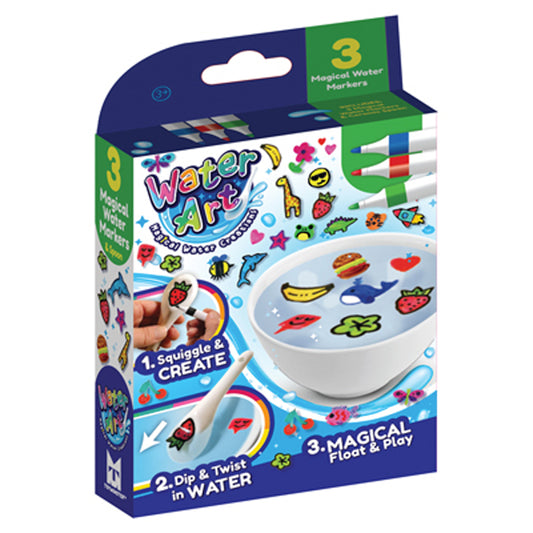 Water Art Magical Water Markers - 3 Pen Pack - Creative Art Toy