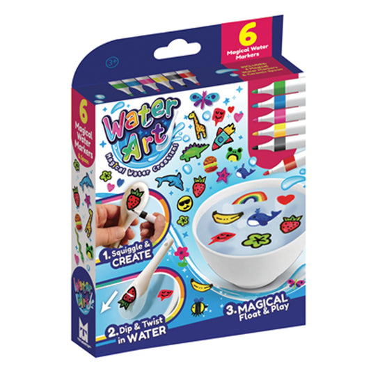 Water Art Magical Water Markers - 6 Pen Pack - Creative Art Toy