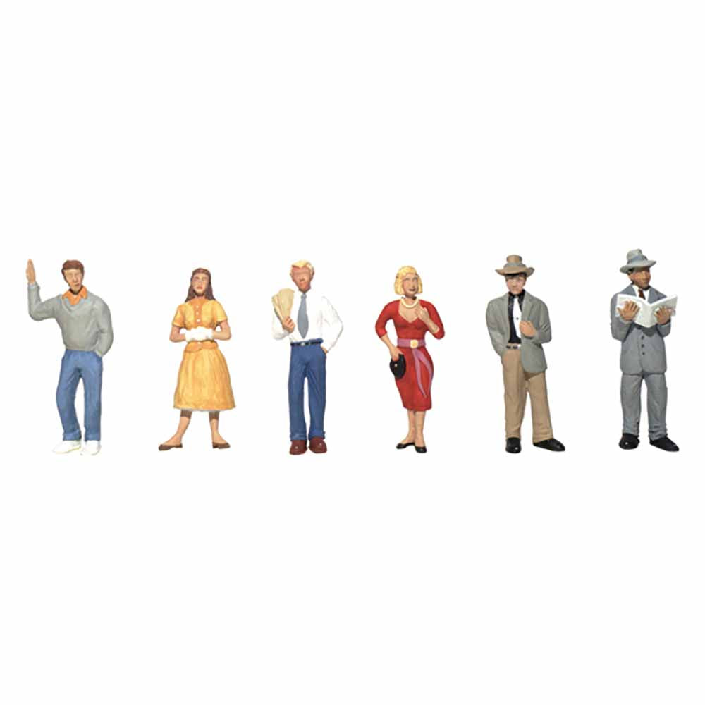 Woodland Scenics A1821 Pedestrians HO OO Gauge Figures