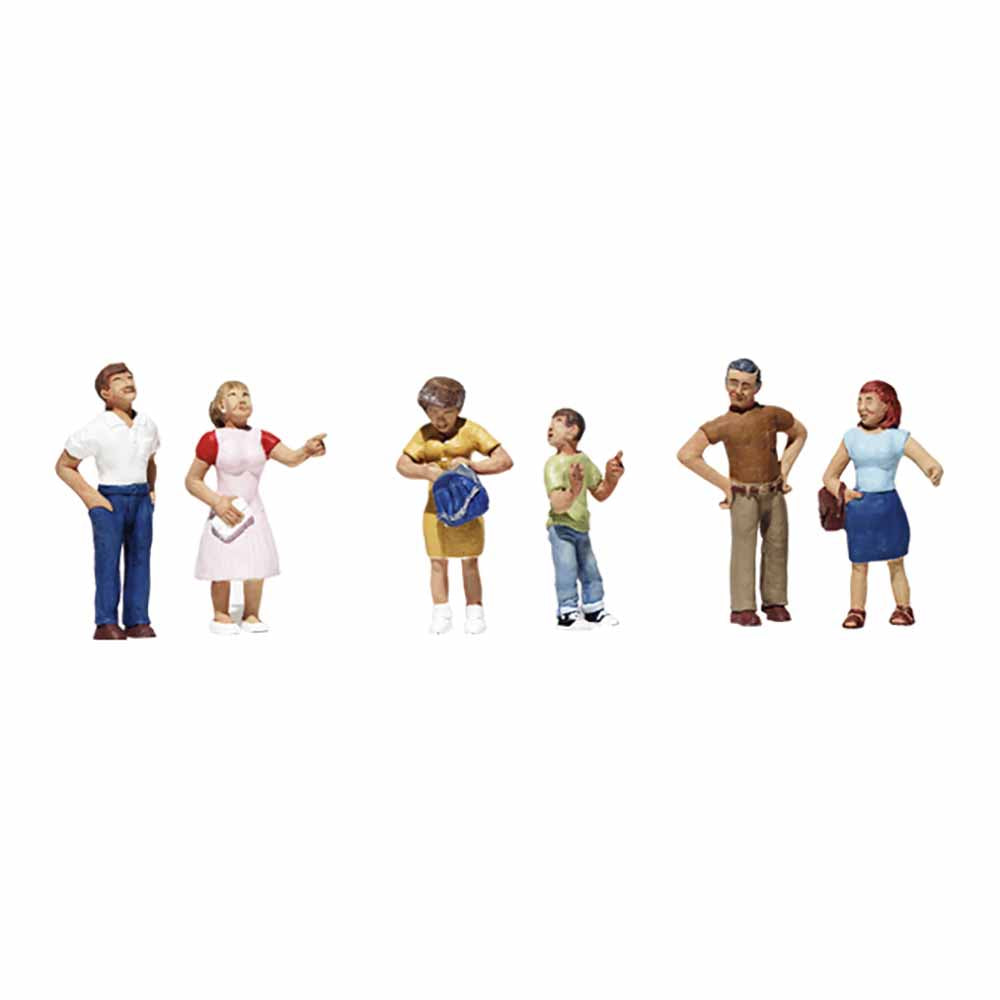 Woodland Scenics A1825 Window Shoppers HO OO Gauge Figures Landscaping