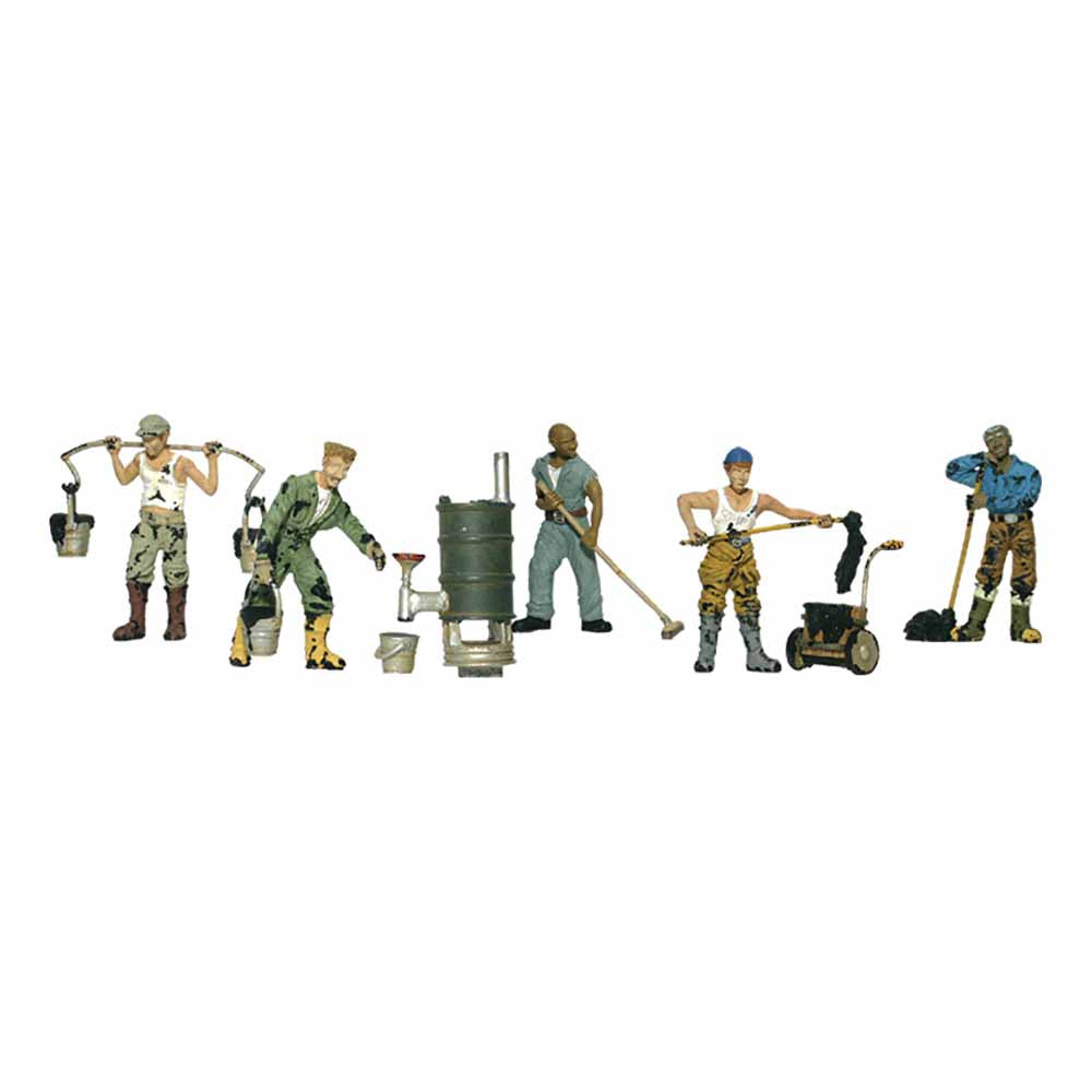 Woodland Scenics A1828 Roofers HO OO Gauge Figures