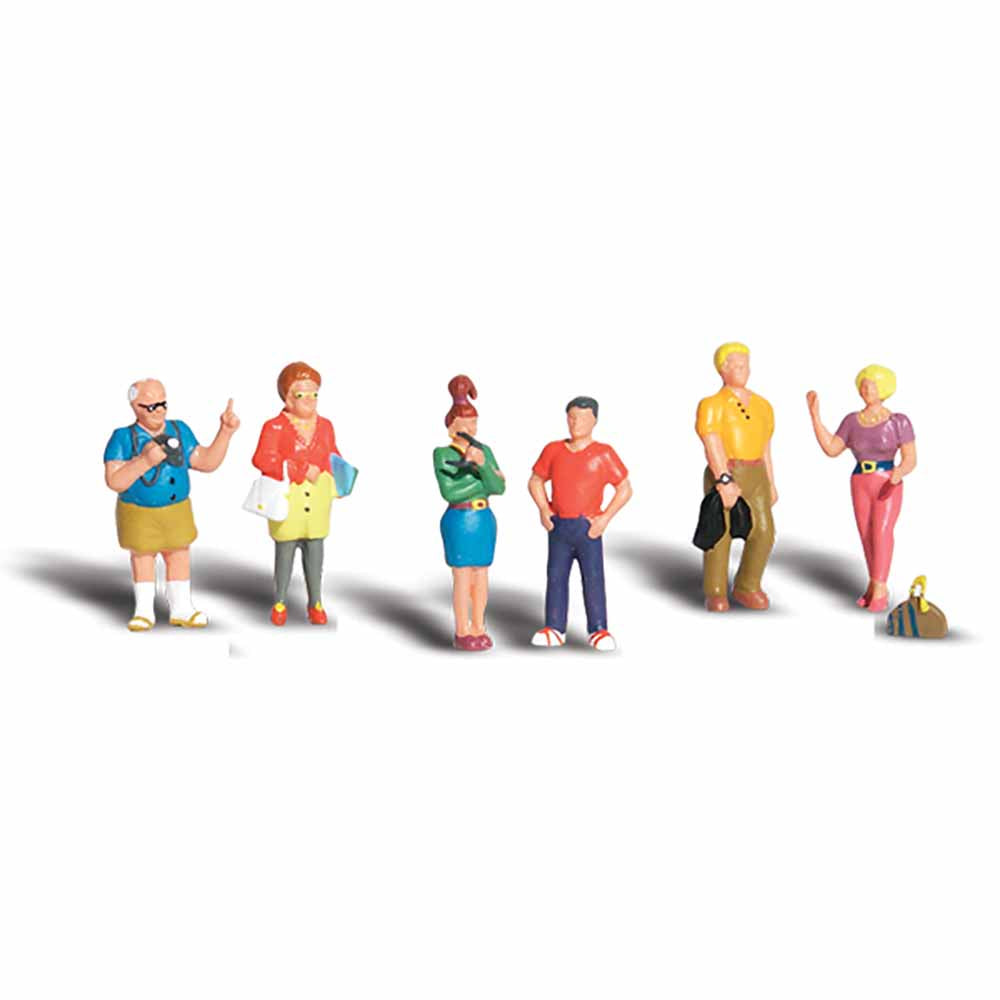 Woodland Scenics A1836 Tourist HO OO Gauge Figures