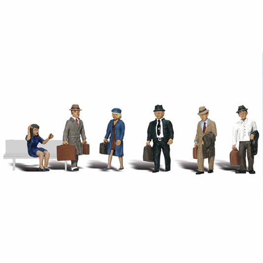 Woodland Scenics A1840 Travelers HO OO Gauge Figures