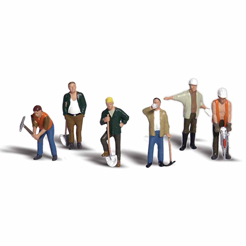Woodland Scenics A1850 Road Crew HO OO Gauge Figures