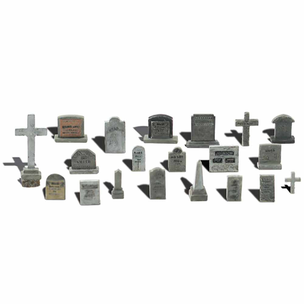 Woodland Scenics A1856 Tombstones HO OO Gauge Figures Landscaping