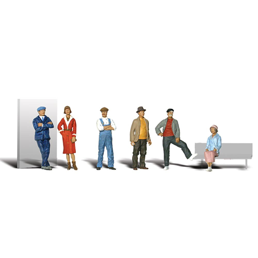 Woodland Scenics A1874 HO Casual People HO Gauge
