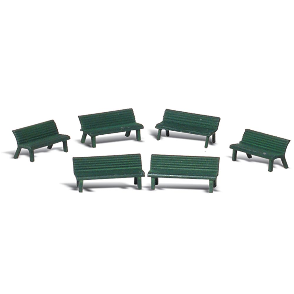 Woodland Scenics WA1879 Park Benches HO OO Gauge Figures Landscaping