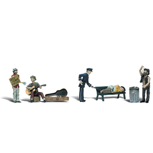 Woodland Scenics A1916 HO Park Bums HO Gauge