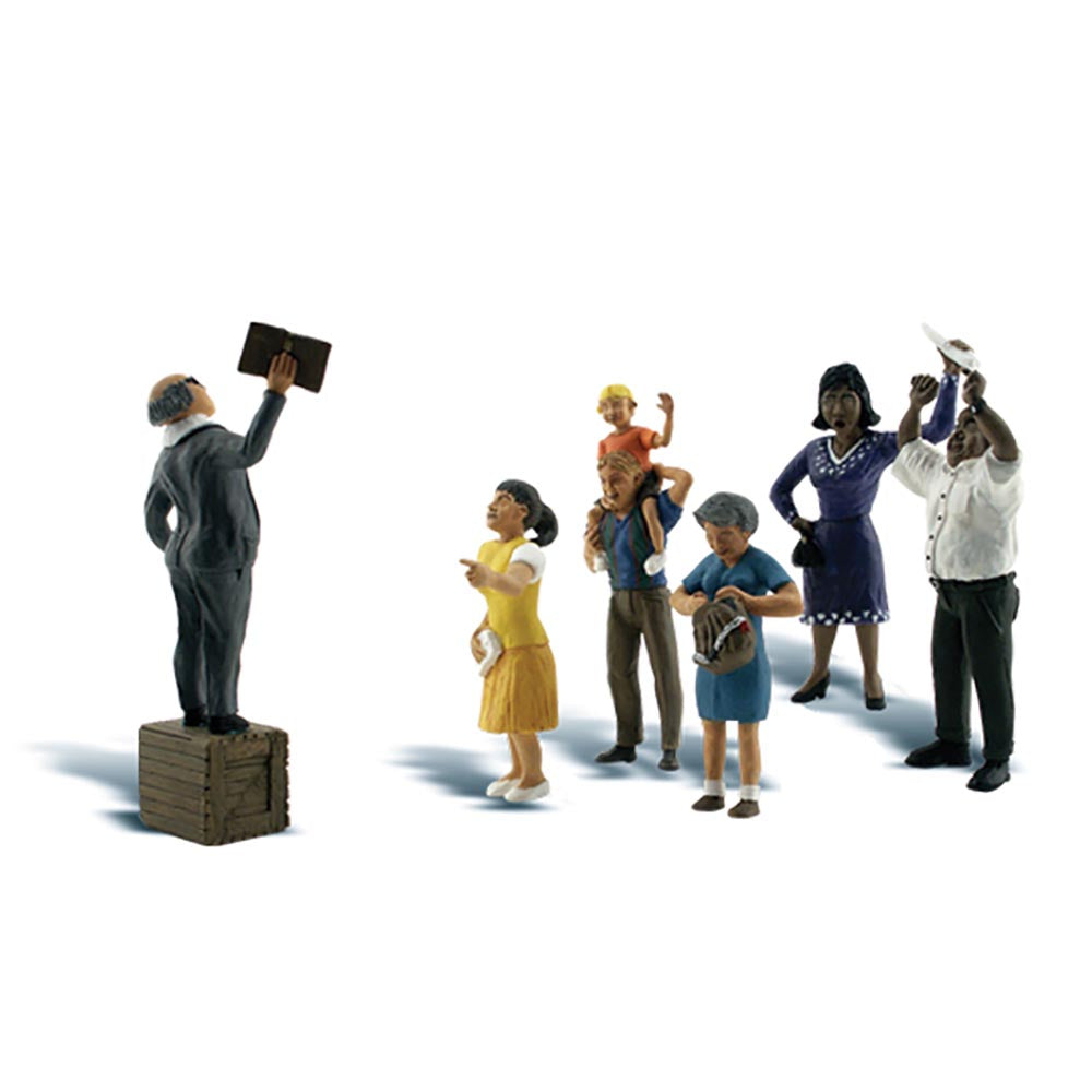 Woodland Scenics A1925 HO Sermon On The Crate HO Gauge