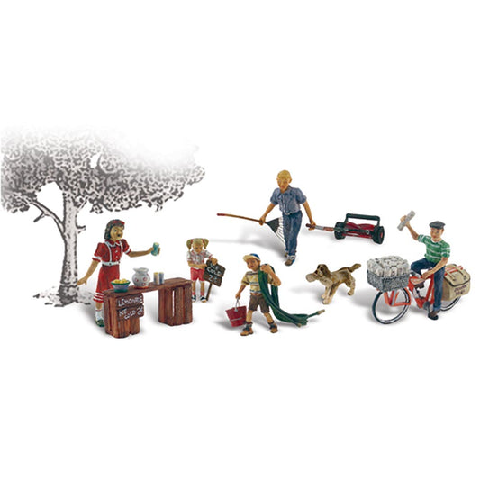 Woodland Scenics A1938 HO Summertime Jobs HO Gauge